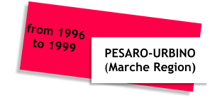 PESARO-URBINO  (Marche Region)   from 1996 to 1999